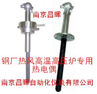 鋼鐵廠(chǎng)熱風(fēng)爐專(zhuān)用WR系列高溫高壓熱電偶